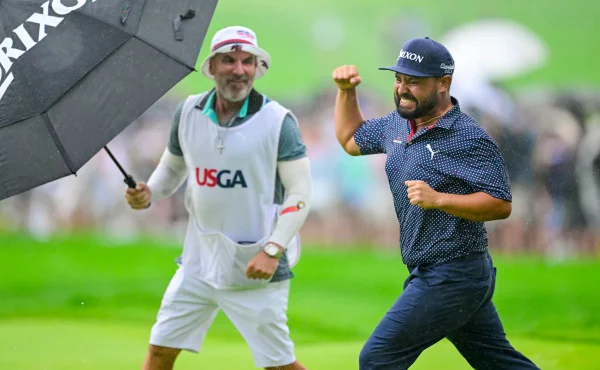 Vzpomínka na Tigera Woodse mu vyhrála US Open. J.J. Spaun o rozhodujícím momentu
