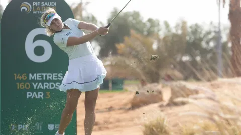 České golfistky v Rijádu: Týmová dynamika funguje a hra se postupně zlepšuje