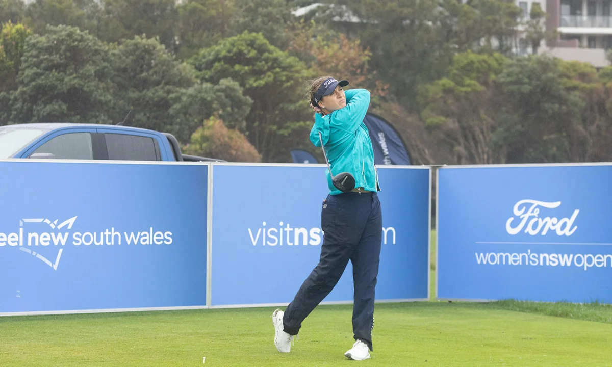 České golfistky v Austrálii excelují. Kousková nyní na 11. místě, Macková na 19.