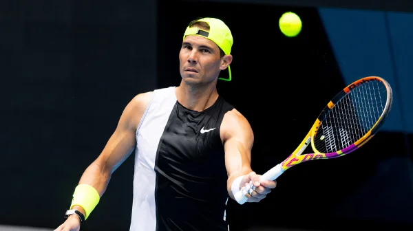 Rafael Nadal vyměnil raketu za driver, golf ho zcela pohltil