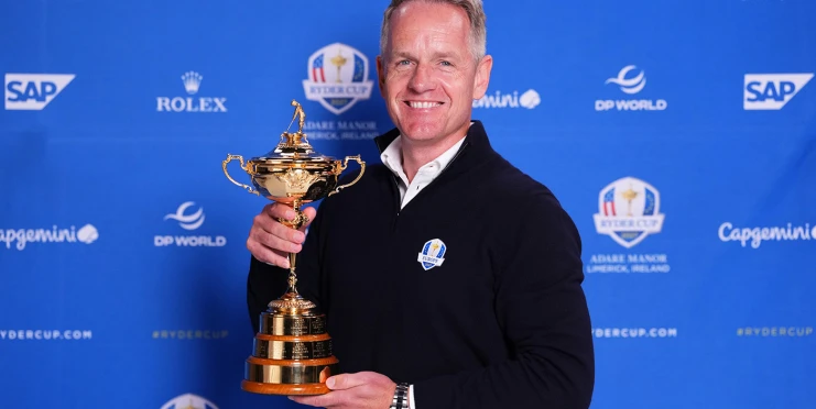 Potvrzeno, Luke Donald znovu kapitánem na Ryder Cupu. Přepíše historii potřetí?