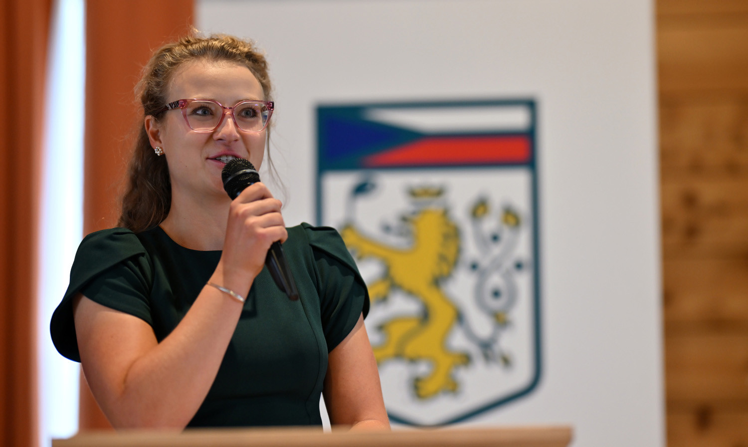 Sára Kousková vystoupila na konferenci ČGF