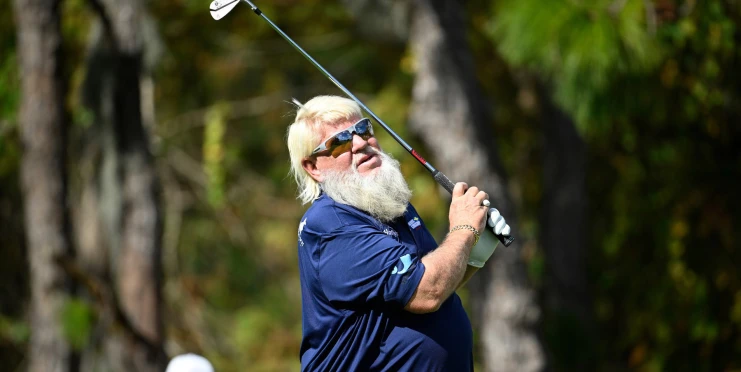 Golfový showman John Daly vyděsil diváky kaskadérským kouskem ve stylu Jackass!