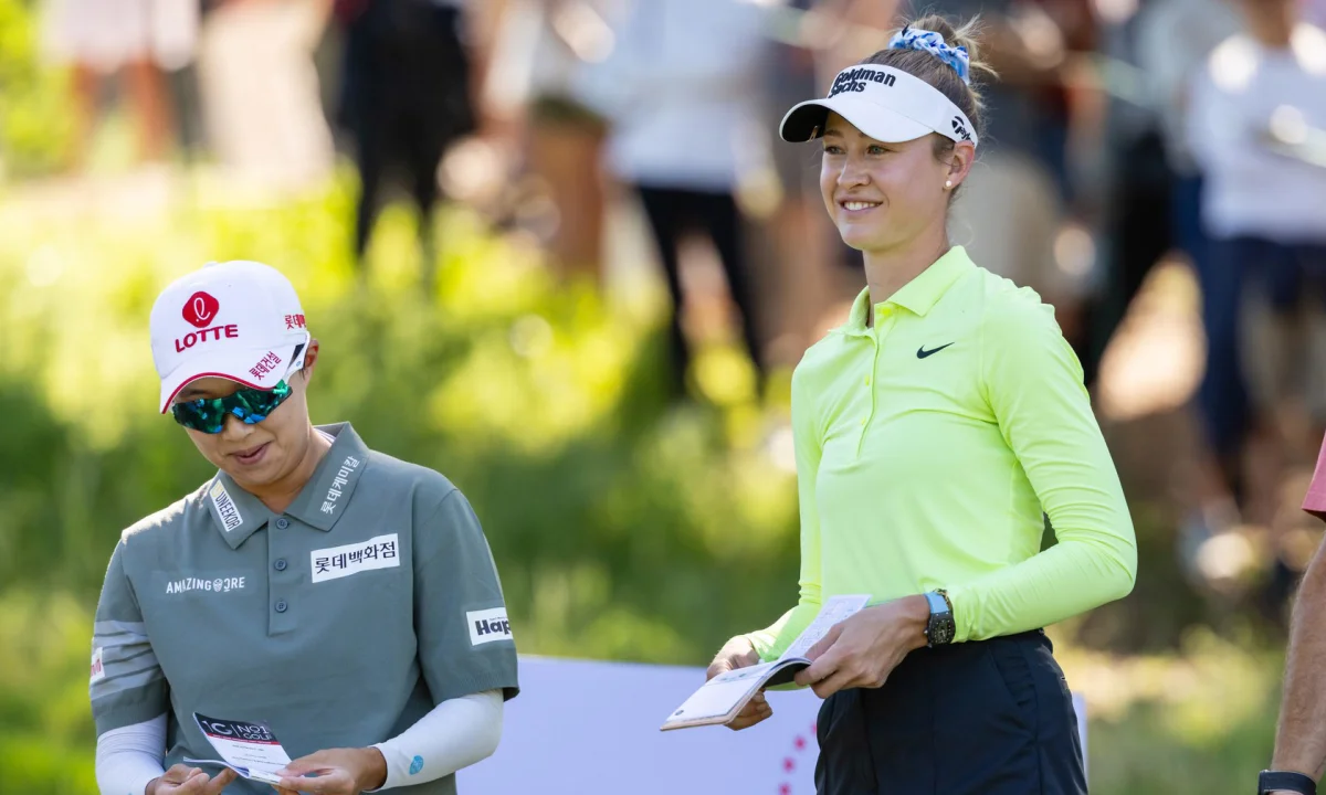 Nelly Korda zahrála na LPGA skvělé finále. Na Kim jí chyběla jediná rána