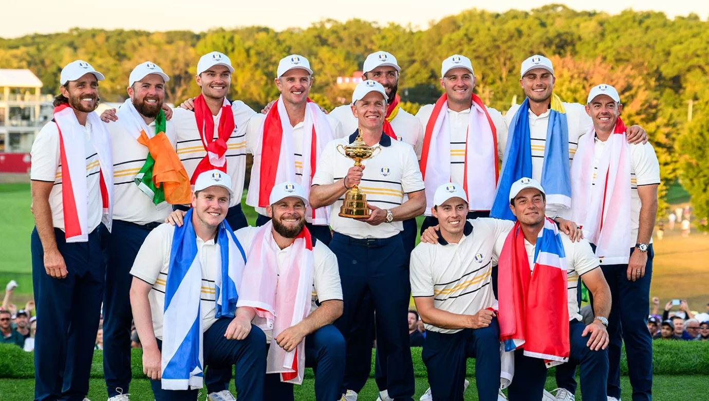 McIlroy a evropský vítězný tým Ryder Cupu jsou nominováni na Laureus Awards