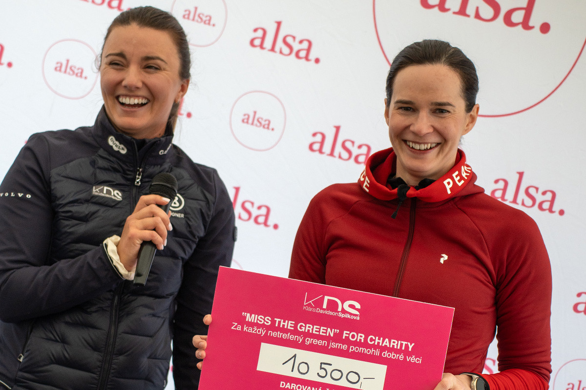 Klára Davidson Spilková je spolupořadatelkou charitativního turnaje pro spolek ALSA