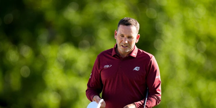 Sergio García v Augustě vybuchl. Přijde o svou doživotní pozvánku na Masters?