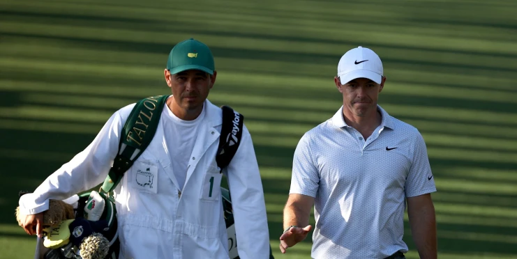 Nejdražší caddie světa? Harry Diamond si díky Rorymu přišel na pohádkové jmění