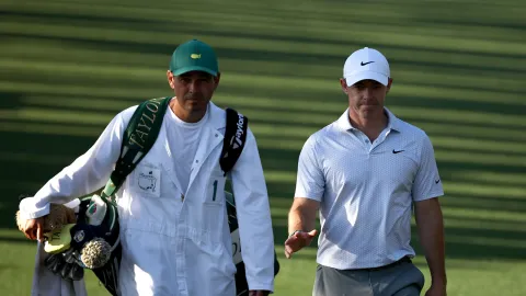 Nejdražší caddie světa? Harry Diamond si díky Rorymu přišel na pohádkové jmění