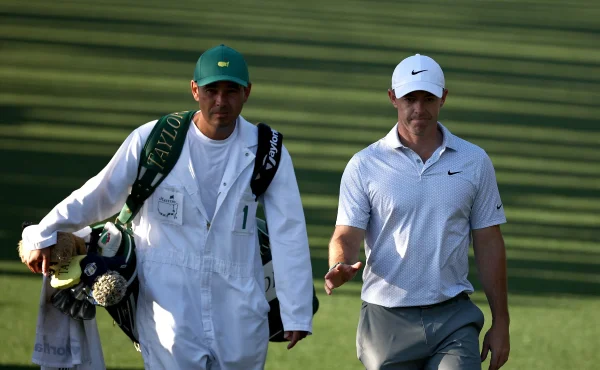 Nejdražší caddie světa? Harry Diamond si díky Rorymu přišel na pohádkové jmění