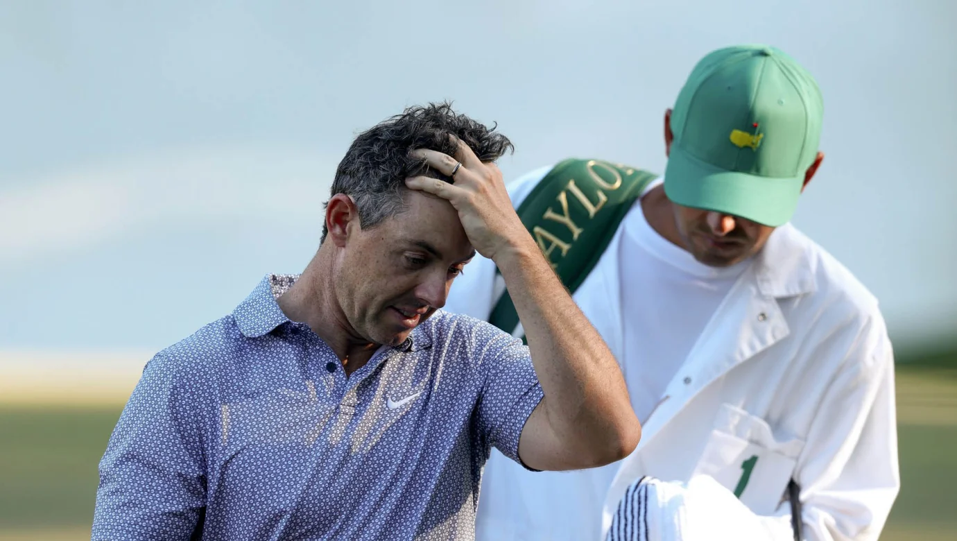Rory McIlroy ve třetím kole turnaje Masters 2026 v Augustě prohospodařil rekordní náskok 6 ran