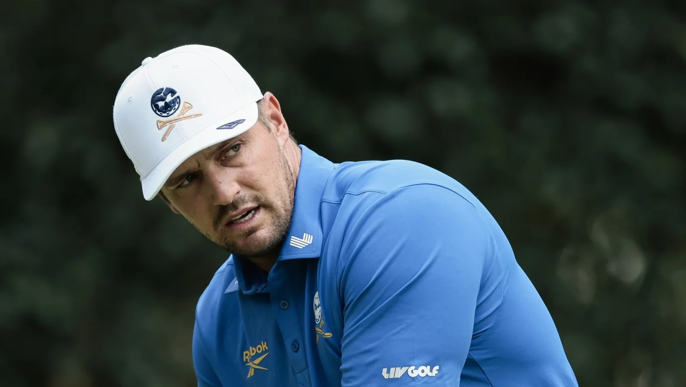 Bryson DeChambeau během prvního kola turnaje LIV Golf Mexico City v golfovém klubu Chapultepec