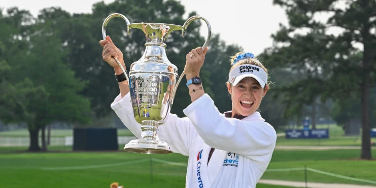 Nelly Korda, golfistka s českými kořeny, ovládla major a opět usedla na golfový trůn