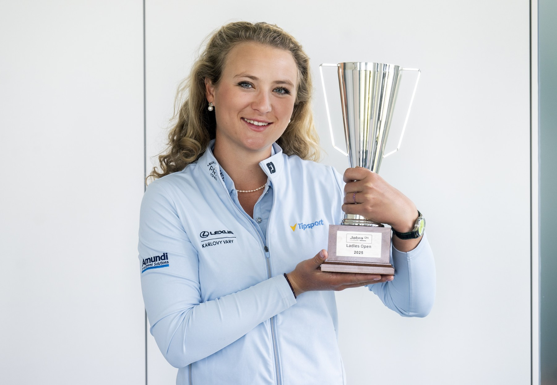 Sára Kousková loni vybojovala na Evianu svůj první titul na LET na turnaji Jabra Ladies Open de France