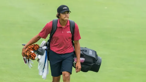 Sen o US Open se rozplynul. Charlie Woods neprošel kvalifikací o jedinou ránu
