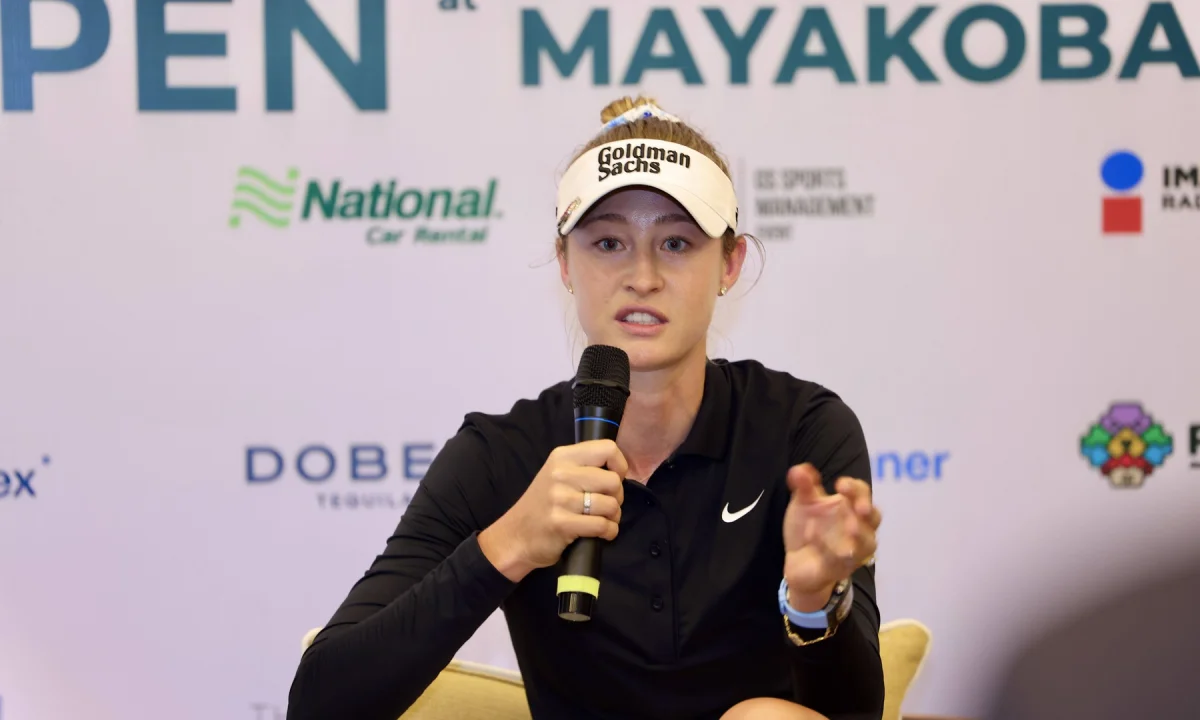 Nelly Korda v Mexiku opět dominuje, fanoušci ale zuří kvůli výpadkům ve vysílání