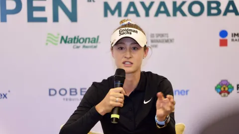 Nelly Korda v Mexiku opět dominuje, fanoušci ale zuří kvůli výpadkům ve vysílání