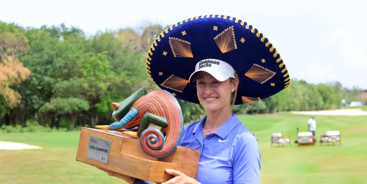 Nezastavitelná Nelly Korda! V Mexiku vyhrála 18. titul, navzdory ztracenému míčku