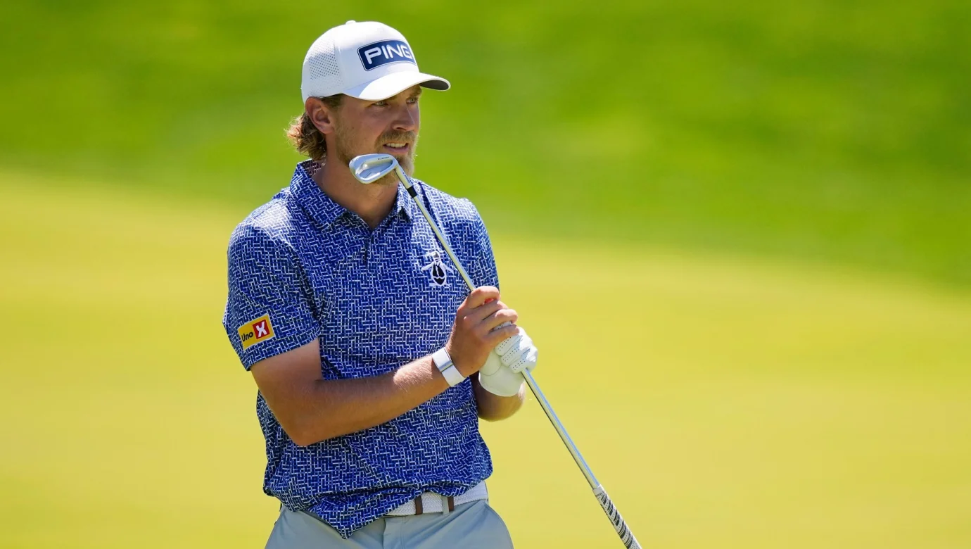 Kristoffer Reitan a jeho rána století. Na PGA Championship mu jen tyčka stála v cestě od hole-in-one na 4 paru