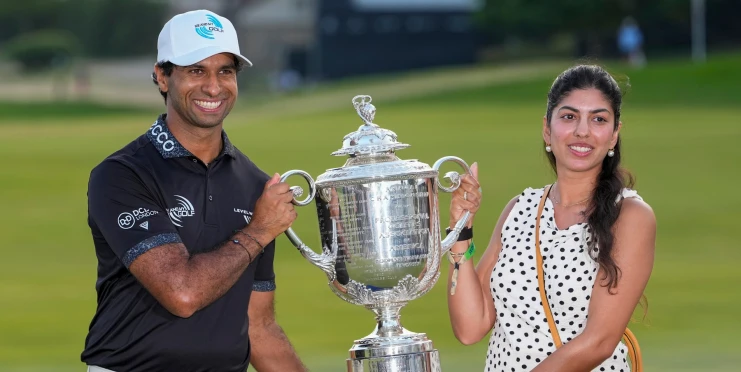 Aaron Rai králem PGA Championship. Ukončil stoleté čekání Anglie na Wanamaker Trophy