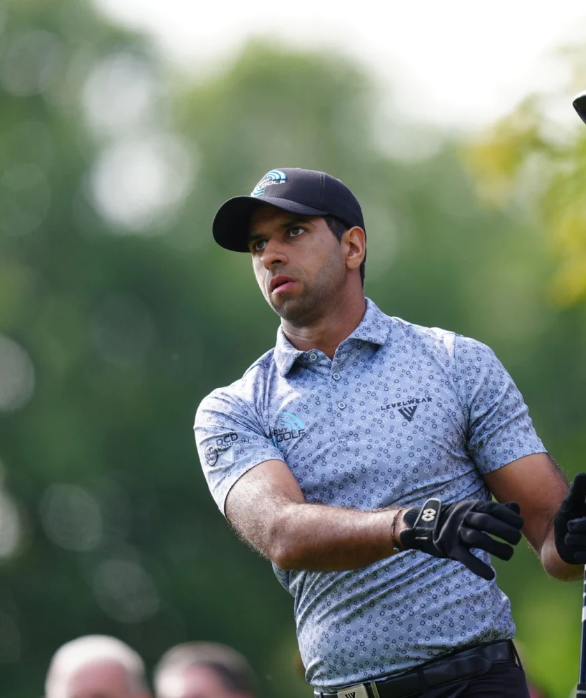 Aaron Rai vyhrál PGA Championship, přepsal dějiny a podepsal fanouškovo miminko
