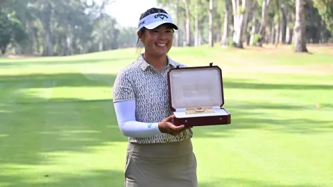 Anna Huang vyhrála ve svých 17 letech třetí titul na LET a přepsala golfové statistiky