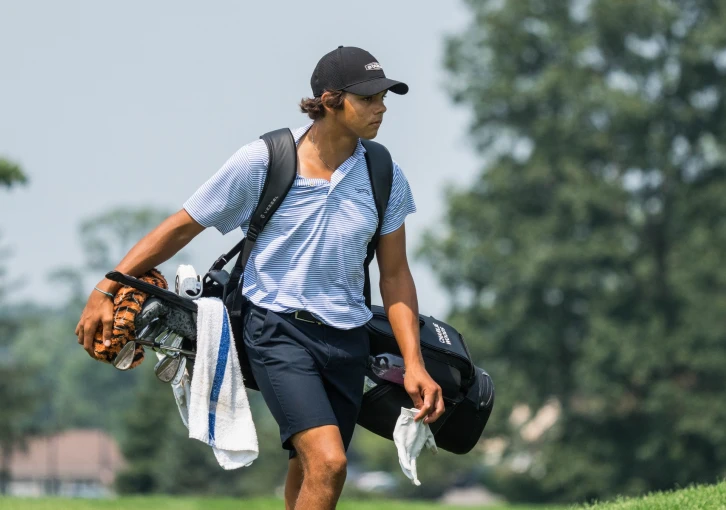 Syn Tigera Woodse pomohl kamarádovi k senzační účasti na U.S. Open