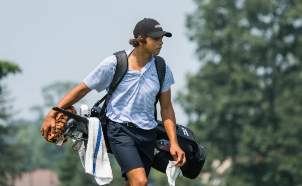 Syn Tigera Woodse pomohl kamarádovi k senzační účasti na U.S. Open