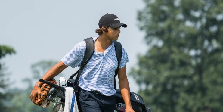 Syn Tigera Woodse pomohl kamarádovi k senzační účasti na U.S. Open