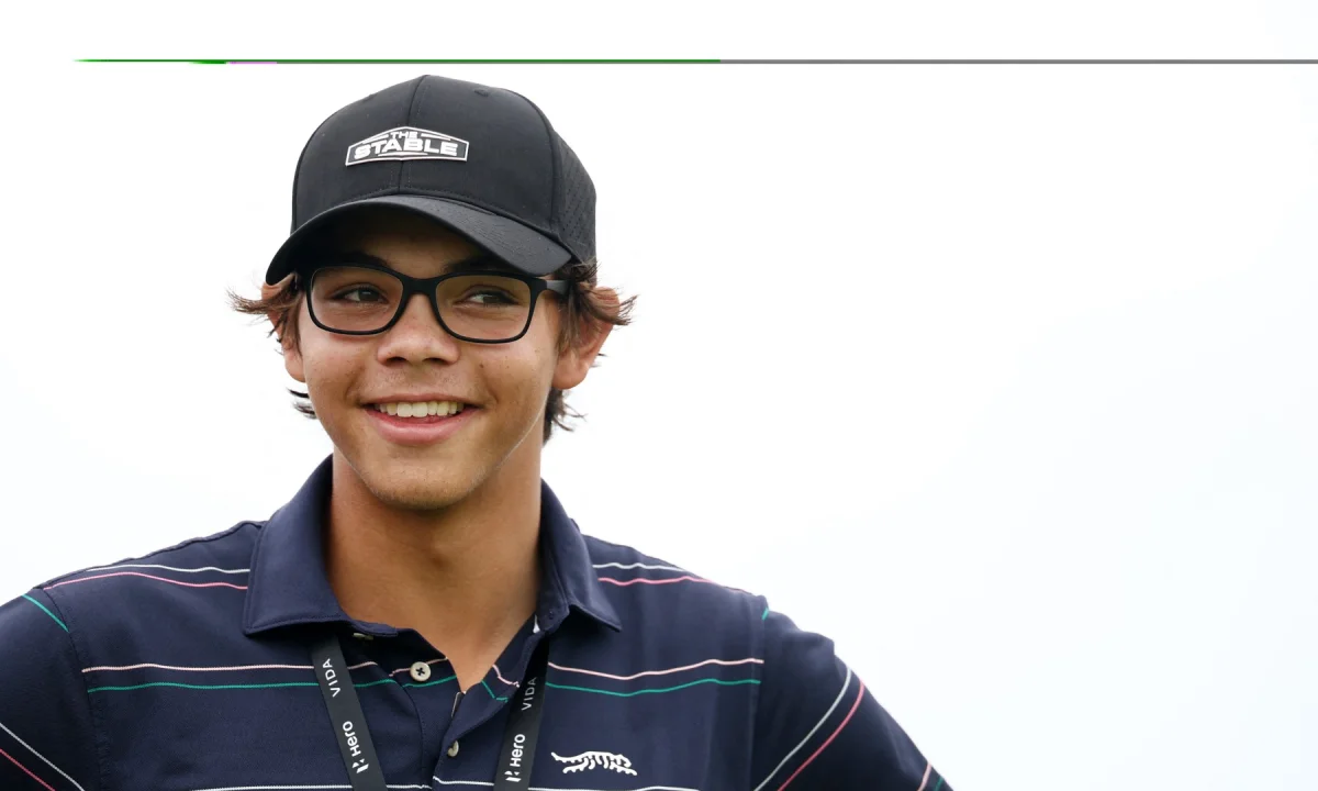 Charlie Woods jde ve stopách Tigera. Vybojoval si účast na US Junior Amateur