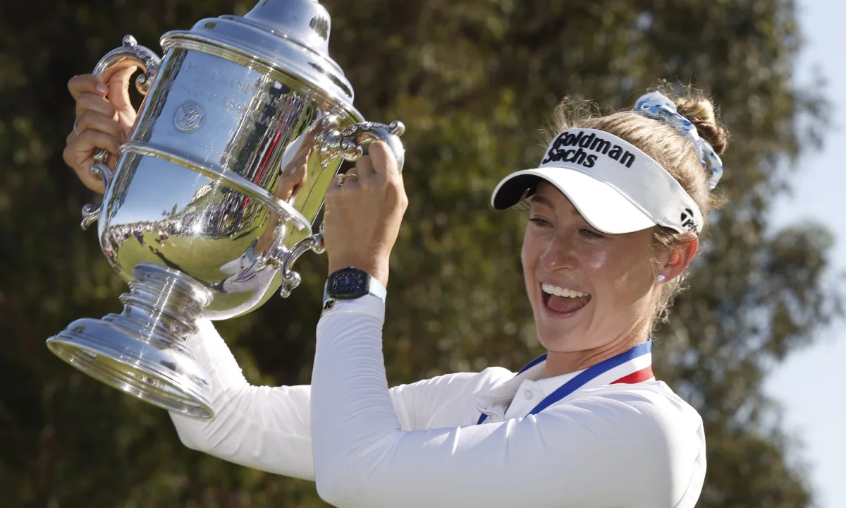 Nelly Korda ovládla prestižní turnaj U.S. Women’s Open, pomohl jí tajný rituál