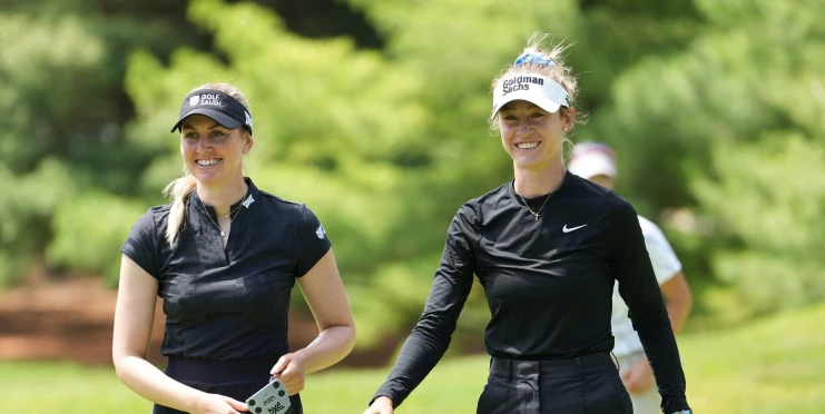 Nelly Korda a Olivia Cowan zahrály v Michiganu rekordních 11 birdie v jednom kole