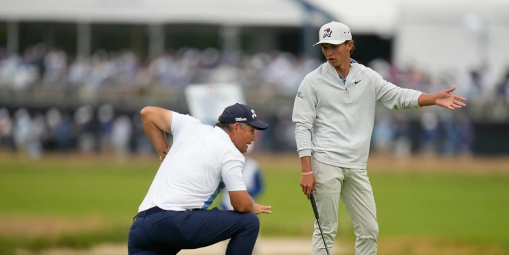 Sedmnáctiletý golfista Miles Russell vtrhl na US Open. Hvězdy jen lapají po dechu
