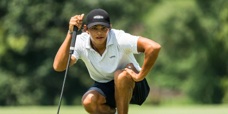 Charlie Woods nezvládl finiš v Pinehurstu. Závěrečný kolaps ho připravil o postup