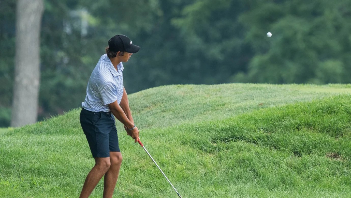 Cesta Charlieho Woodse na letošním U.S. Junior Amateur skončila už v play-off o postup do jamkové části