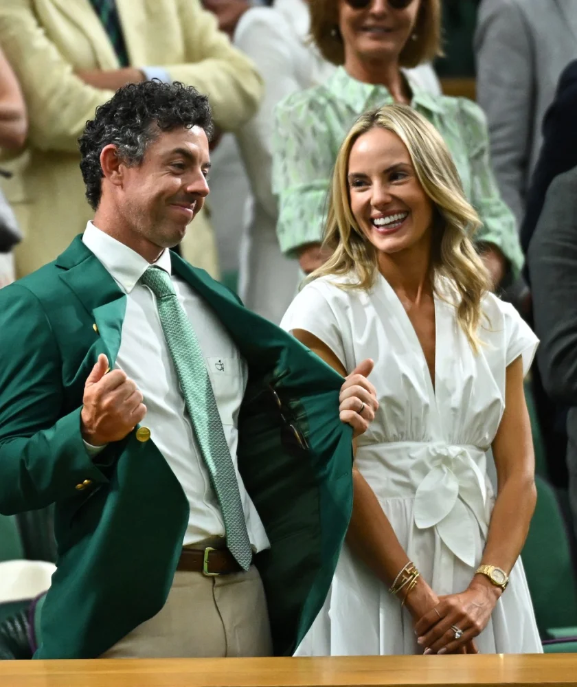 McIlroy zazářil na Wimbledonu. Dorazil v ikonickém zeleném saku vítěze Masters