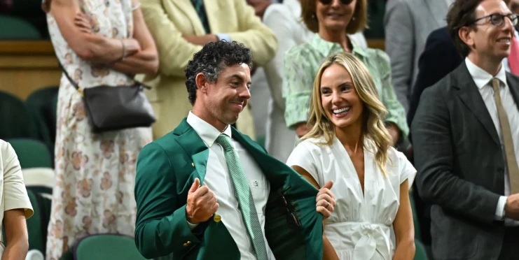 McIlroy zazářil na Wimbledonu. Dorazil v ikonickém zeleném saku vítěze Masters