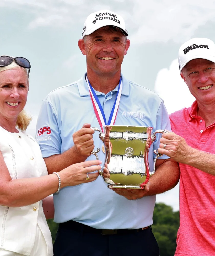 Pádraig Harrington přepsal dějiny U.S. Senior Open a vyrovnal rekord starý 40 let