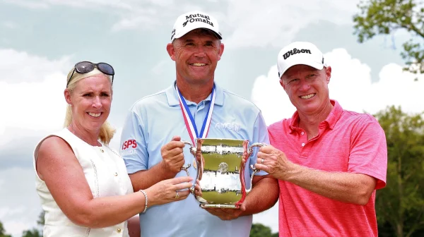 Pádraig Harrington přepsal dějiny U.S. Senior Open a vyrovnal rekord starý 40 let