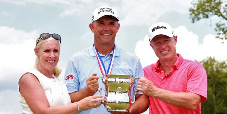 Pádraig Harrington přepsal dějiny U.S. Senior Open a vyrovnal rekord starý 40 let