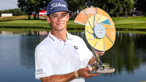 Koivun oslavil první titul na PGA Tour rybařením na jamce, která ho nejvíc potrápila!