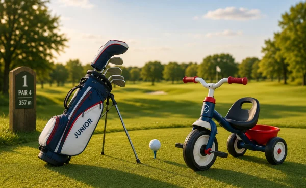 Video: Dvouletý golfista odpálil míček do vzdálenosti 110 metrů. Zrodil se rekordman?