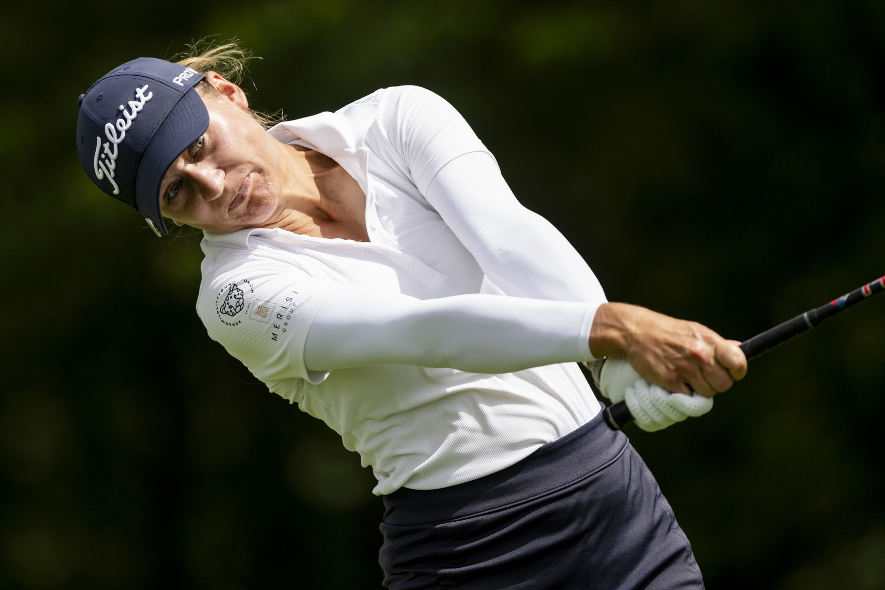 Jana Melichová předvedla na KPMG Women's Irish Open jedno z nejlepších kol dne. Po úvodních 67 ranách (-5) dělí druhé místo