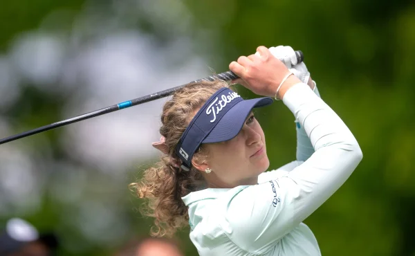 Birdie na poslední jamce poslalo Sáru Kouskovou do finálových kol AIG Women’s Open