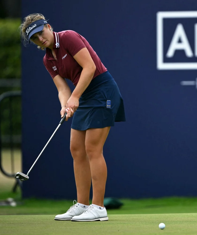 Sára Kousková přepsala golfové dějiny: Na British Open vybojovala 12. místo!
