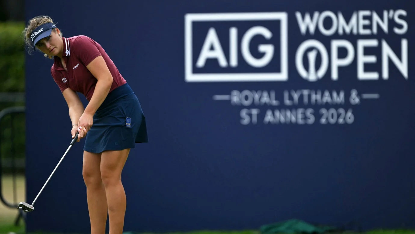 Sára Kousková přepsala golfové dějiny: Na British Open vybojovala 12. místo!