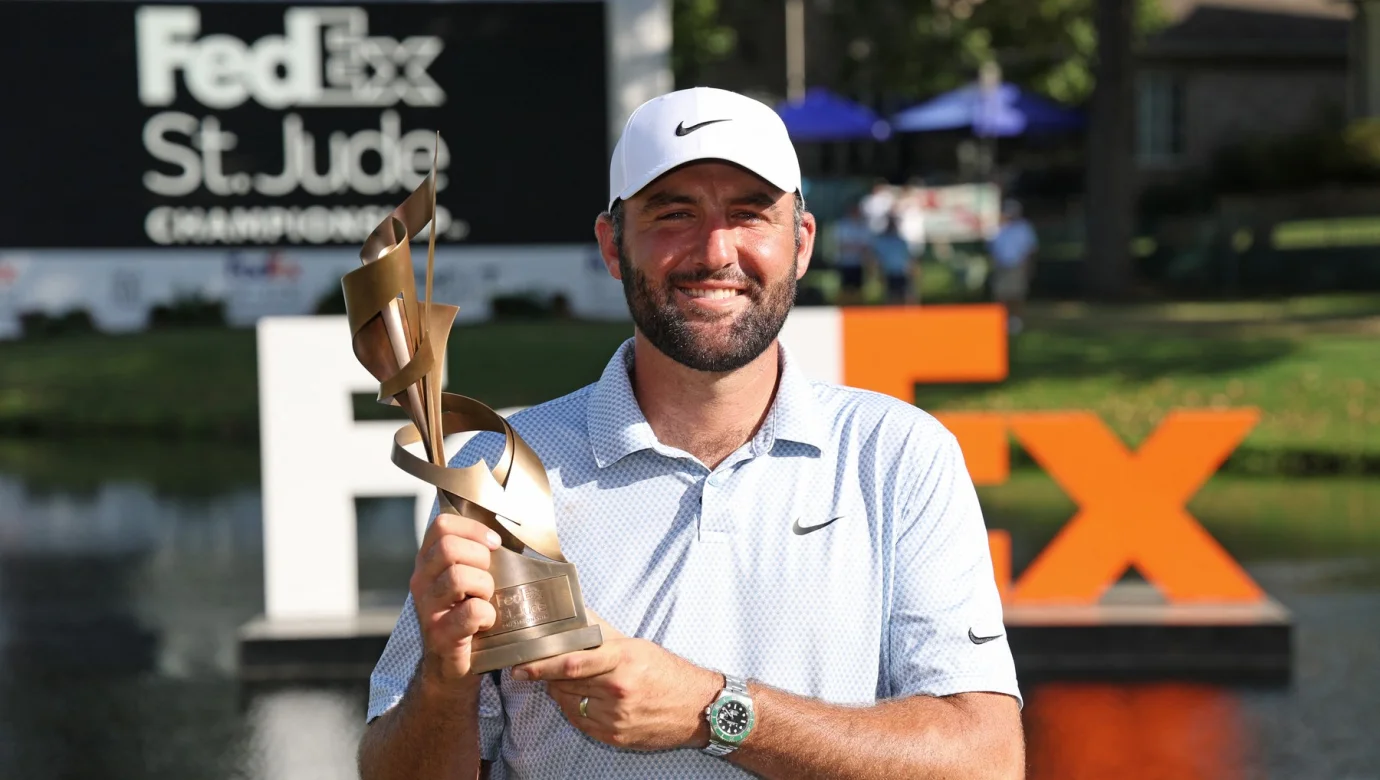 Rekordní triumf Schefflera a McIlroyův pád. Na FedEx St. Jude je dělilo 25 ran!