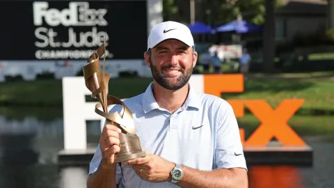 Rekordní triumf Schefflera a McIlroyův pád. Na FedEx St. Jude je dělilo 25 ran!