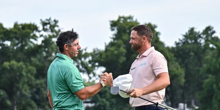 Wyndham Clark odrazil útok Roryho McIlroye a získal titul na BMW Championship