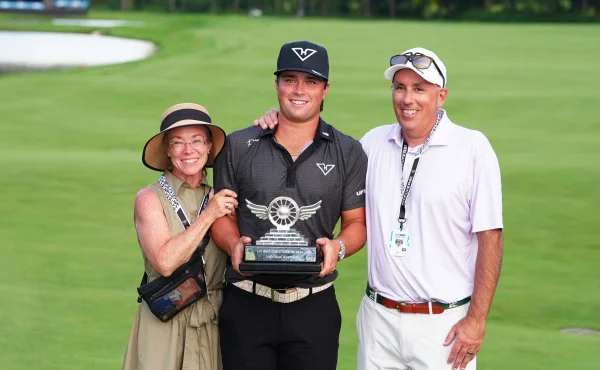 LIV Golf má nejmladšího šampiona historie. Michael La Sasso triumfoval ve 22 letech